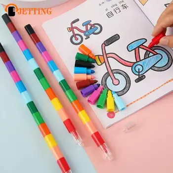 12 Renkler Sanatçı Boyama işaretleme kalemleri, Fırça Çift kalem ucu Sanat Tedarikçisi Manga Boyama Kitapları Çizim Planlayıcısı Karalama Defteri