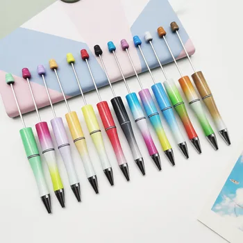 13 Adet Boncuklu Tükenmez Kalem Kalemler Hediye Yazma Okunabilir Kalemler Okunabilir Kalem DIY Hediye Öğrenci Ofis Malzemeleri için