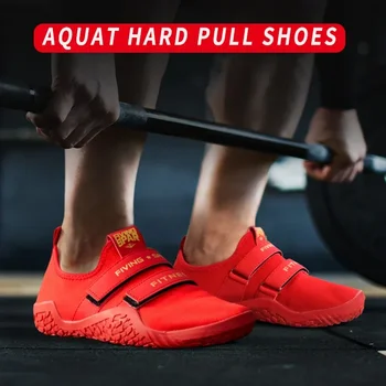 2023 Yeni Unisex Squat Sert Çekme Ayakkabı Yumuşak Alt Ağırlık Kaldırma Ayakkabıları Erkekler Ve Kadınlar Beyaz Kırmızı spor ayakkabılar Unisex