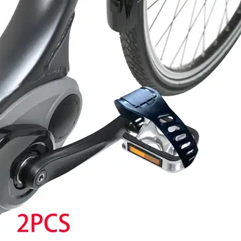 2x Egzersiz Bisikleti Pedalı Sapanlar Ayarlanabilir Ekipman 30cm Footrest 1 Çift yedek Döngüsü Kapalı Spor Salonu sabit bisiklet
