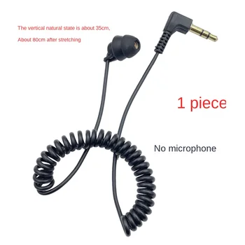 3.5 mm bahar kulaklık tek taraflı kulaklık kulaklık kablolu kulaklık cep telefonu MP3 bilgisayar için