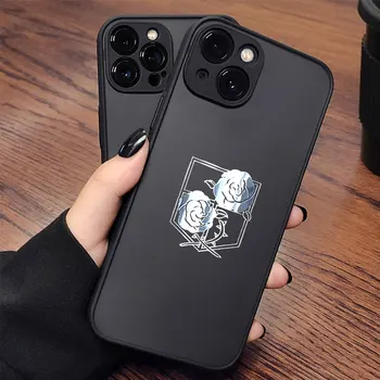 5cm X 4cm Titan Anime Konuşlu Kolordu Alay Logo Metal Gümüş Yansıtıcı Kırtasiye Çıkartmalar telefon kılıfı Oyuncaklar