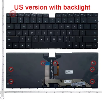 ABD İngilizce Yeni Laptop Klavye İçin HUAWEİ MateBook X 2020 EUL-W19 EUL-W19P EUL-W29 EUL-W29P EUL-WX9 Arkadan Aydınlatmalı