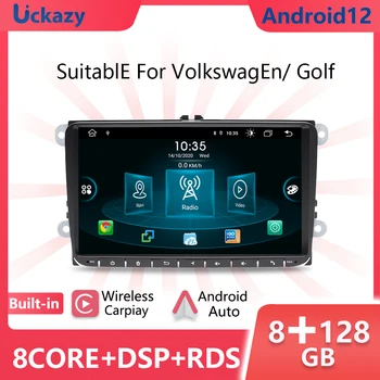 AutoRadio 2 din Android 12 Araba Stereo Amarok Volkswagen VW Passat B6 B7 CC T5 Skoda Octavia2 superb2Tıguan Golf 56 Multimedya
