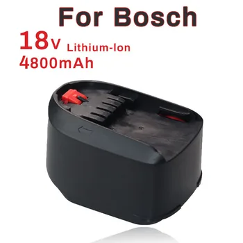Bosch Aletleri için 4800Ah 18V Li-ion Şarj Edilebilir Pil PSB PSR PST AL1830CV AL1810CV