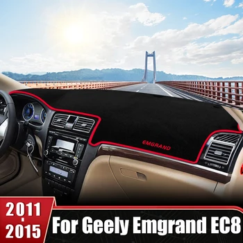 Dashboard kapak güneş gölge önlemek ışık Mat Geely Emgrand EC8 EC820 2011 2012 2013 2014 2015 enstrüman halı araba aksesuarları