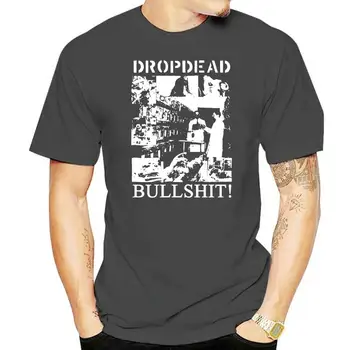Dropdead V4 T Gömlek Siyah Hardcore Punk Grindcore Tüm Boyutları S 5Xl