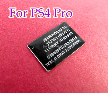 Etiket Sony PS4 1000 1100 1200 2000 konut Kabuk İnce Siyah Arka İşareti Etiketi Macun yapışkan etiket Playstation 4 İçin PS4 Konsolu