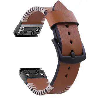 HAODEE 20 26mm Spor Watchband Garmin Fenix 6X6 Pro 5X5 Artı 3 SAAT öncüsü 935 945 Kolay Fit Hızlı bırakma bilek Sapanlar