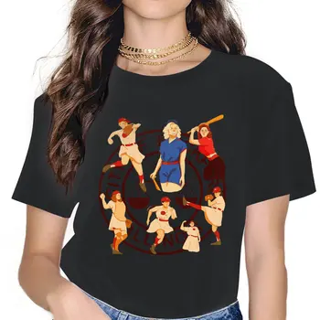 Hizmet kadın T Shirt Bir Ligi Kendi Tom Hanks Hipster Tee Gömlek Kısa Kollu Yuvarlak Boyun T-Shirt Klasik Giyim