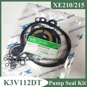 K3V112DT K3V112 Hidrolik Ana pompa contası Kiti için Xugong XE210 XE215 Ekskavatör tamir contası kitleri