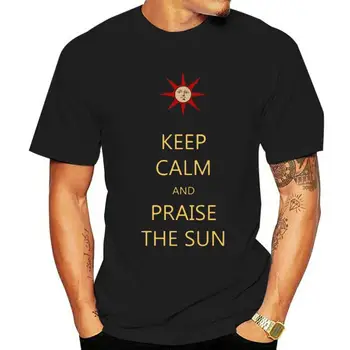 Karanlık Ruhlar 3 T-shirt Erkek Tişört Sakin Övgü Güneş T Shirt Yaz Erkek Giysileri Oyun Slogon Üstleri noel hediyesi Tees