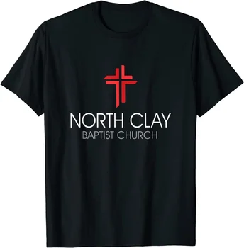 Kuzey Kil Baptist Kilisesi Canlı O-boyun Pamuklu T Shirt Erkek Rahat Kısa Kollu Tees Tops Harajuku Streetwear