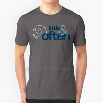 Küçük ve Sık Sık Rahat Streetwear Baskı Logo T-shirt Grafik %100 % Pamuk Tee