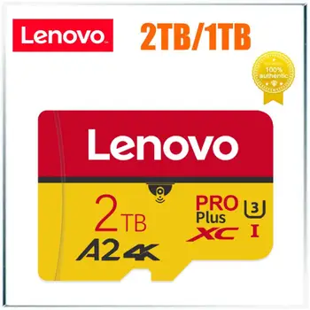 Lenovo 2TB 1TB Hafıza Kartı Yüksek Hızlı Flaş TF SD Kart 64GB 128GB 256GB 512GB Küçük TF SD Flash Bellek Kartı Nintendo Anahtarı İçin