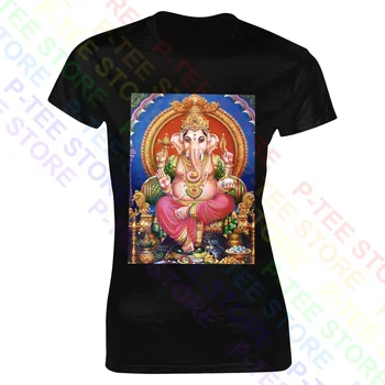 Lord Ganesh Shri Ganesh Hindu Lord Çakra Serin Kadın T-shirt Bayan Gömlek Vtg Baskı Vintage Yüksek Kaliteli dişi t parça