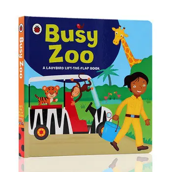 MiluMilu Meşgul Kitap Meşgul Hayvanat Bahçesi Sevgili Hayvanat Bahçesi Buku çocuk Aydınlanma Karton Kitap