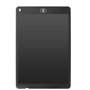 Okul Sezonu 12 İnç İnce El Yazısı Tablet Elektronik El Silinebilir Boyama Grafiti LCD çizim tableti Dayanıklı Siyah