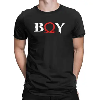 Savaş Tanrısı Aksiyon Macera Oyunu T-Shirt Erkekler Benzersiz %100 % Pamuk Tee Gömlek Crewneck Kısa Kollu T Gömlek Büyük Boy Üstleri