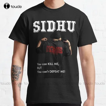 Sıdhu Moosewala Desi Merch Punjabi klasik tişört Tee Gömlek Moda Tasarım Casual Tee Gömlek Tops Hipster Giyim Xs-5Xl Retro