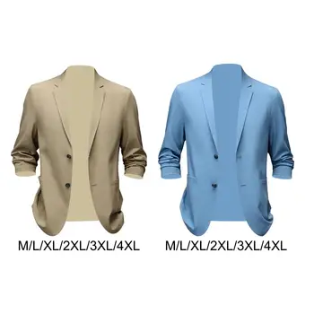 Takım elbise ceket Erkekler Klasik Erkek Spor Mont ve Blazer Takım Elbise Düğün için