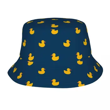 Unisex Kova Şapka Ördek Desen Bahar Şapkalar Hafif Açık Balıkçılık Balıkçı Şapka Boonie Şapka Hediye Fikri