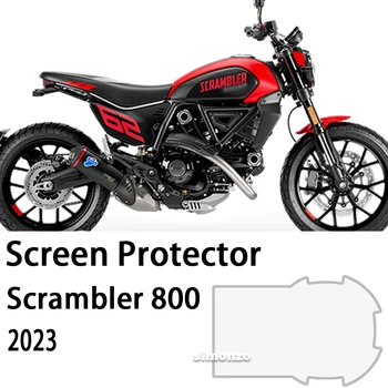 Uyar SCRAMBLER 2023 Aksesuarları Ducatı Scrambler 800 Motosiklet Anti-scratch Küme Scratch Filmi Pano Ekran Koruyucu