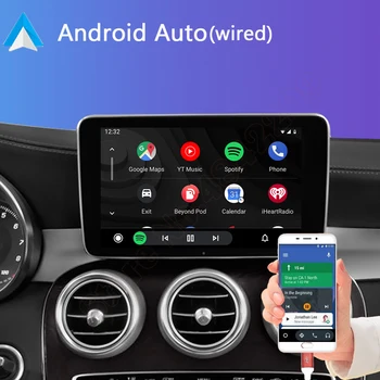 WİFİ Apple Carplay Aktivasyon Aracı Android Otomatik Arayüz Radyo Ekran Modülü Dekoder Kutusu Mercedes-benz GLK İçin X204 NTG4. 5/4. 7