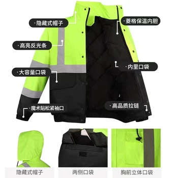 Yansıtıcı Güvenlik Yeleği Yüksek Görünürlük yeşil Özel Logo XXXL çalışma yeleği Motosiklet Ceket Floresan Sinyal Erkekler Kadınlar İçin