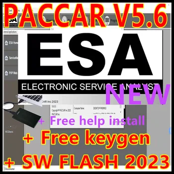 Yeni 2023 ESA Elektronik Servis Analisti 5.6 + 2023 SW FLASH DOSYASI+ ücretsiz keygen KİLİDİNİ Paccar + ücretsiz yardım kurulum ESA 5.6