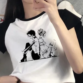 Yeni Yaz Nana Anime Kawaii Karikatür T-shirt Kadın Harajuku Estetik Corp En Rahat Kawaii Tshirt Moda Y2k Kadın T Shirt