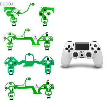 Yeşil Yedek Düğmeler Şerit devre İçin PS4 Dualshock 4 Pro Slim Denetleyici İletken Film Tuş Takımı Flex Kablo PCB