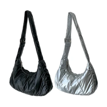 Yumuşak Çanta için Kadın Erkek Rahat omuzdan askili çanta ile Çoklu Cepler okul çantası